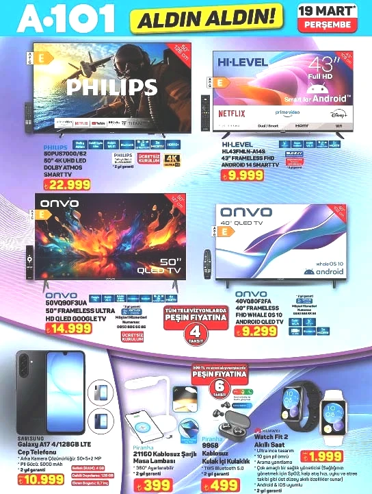 A101 İNDİRİM BROŞÜRÜ 19 MART 2026 A101 İNDİRİM BROŞÜRÜ 19 MART 2026