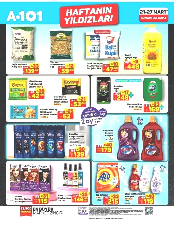 A101 21-27 Mart 2026 aktüel ürünler kataloğu yayımlandı - Sayfa 2