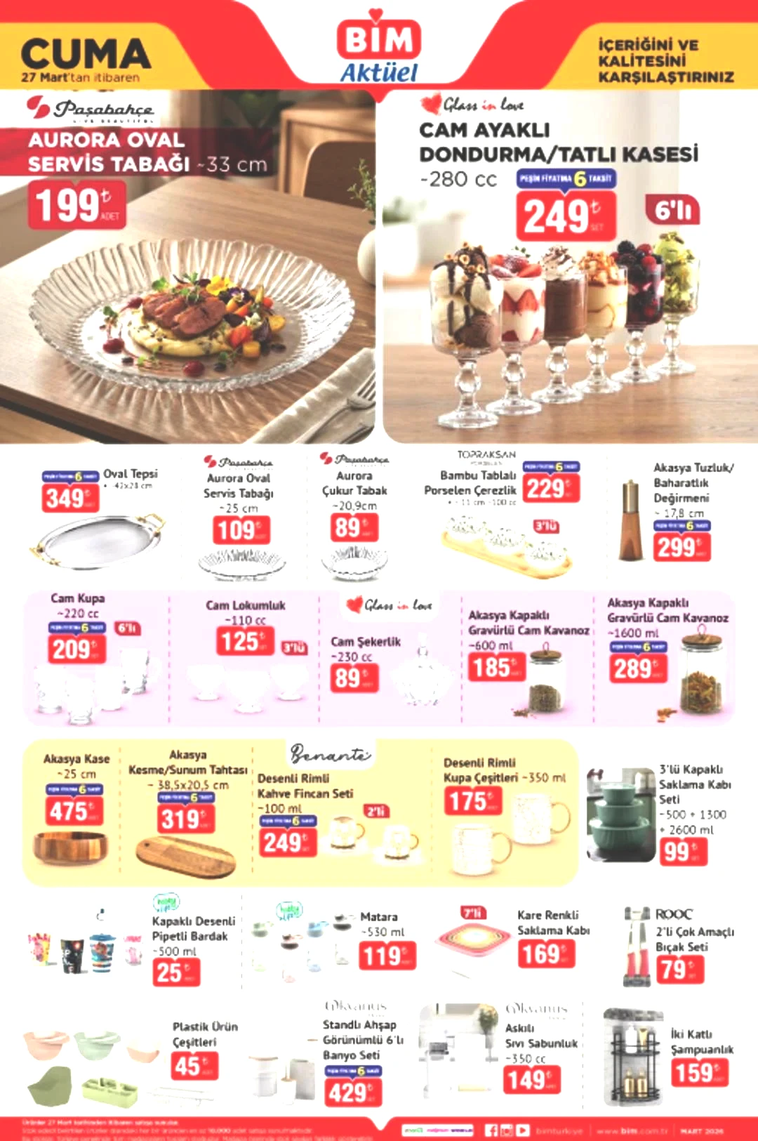 BİM e Stanley termos geliyor! 27 Mart 2026 BİM katalog yayınlandı! 2