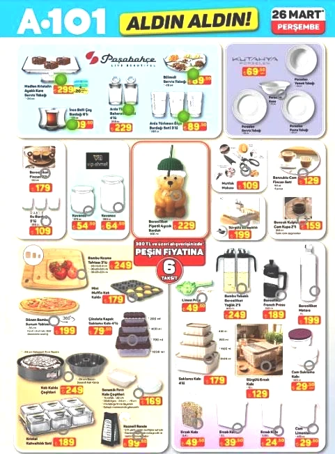 A101 AKTÜEL İNDİRİMLİ ÜRÜNLER KATALOĞU
