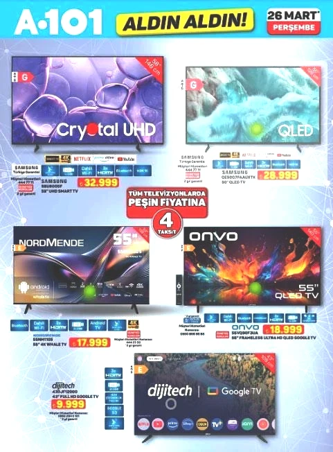 A101 AKTÜEL 26 MART PERŞEMBE KATALOĞU A101 AKTÜEL 26 MART PERŞEMBE KATALOĞU
