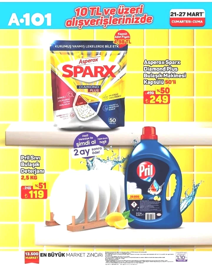 Sofraların yıldızı, cebinizin dostu: A101 21-27 Mart 2026 aktüel ürünler kataloğu yayımlandı - Sayfa 6