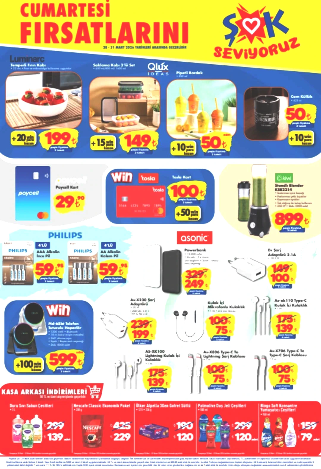 ŞOK a Columbia saat modelleri geliyor! 28 Mart 2026 ŞOK aktüel katalog yayınlandı! 2