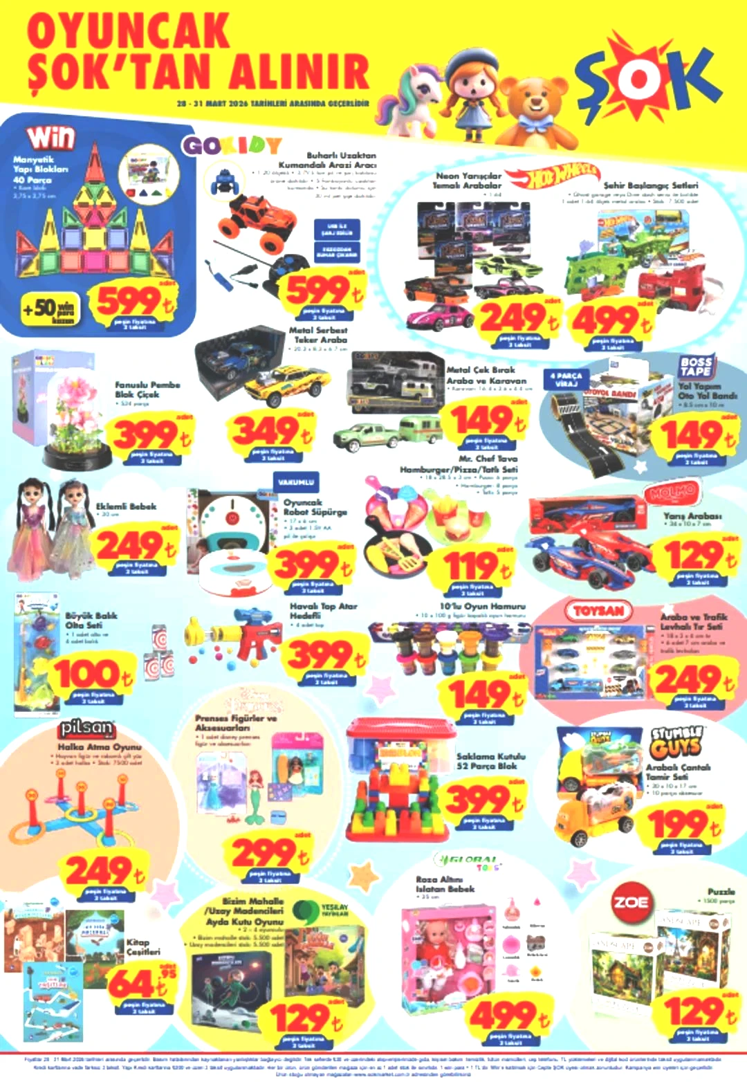 ŞOK a Columbia saat modelleri geliyor! 28 Mart 2026 ŞOK aktüel katalog yayınlandı! 1