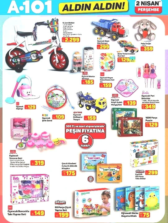 A101 AKTÜEL AFİŞİ 2 NİSAN 2026 - EN SON TAM LİSTE || A101 Aldın Aldın indirim kataloğu bu hafta neler sunuyor A101 broşürü ile forklift, boy aynası, bulaşık makinesi, kamp sandalyesi, şarjlı dik süpürge geliyor