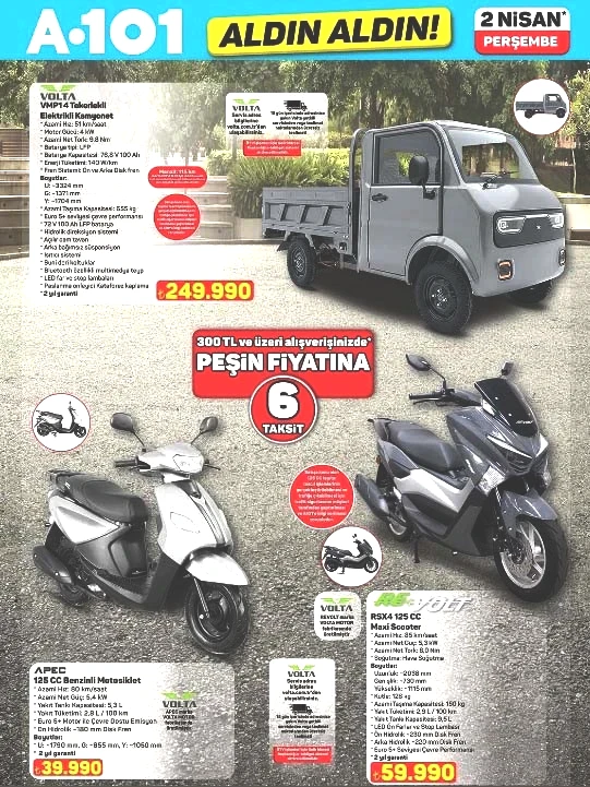 A101 AKTÜEL AFİŞİ 2 NİSAN 2026 - EN SON TAM LİSTE || A101 Aldın Aldın indirim kataloğu bu hafta neler sunuyor A101 broşürü ile forklift, boy aynası, bulaşık makinesi, kamp sandalyesi, şarjlı dik süpürge geliyor