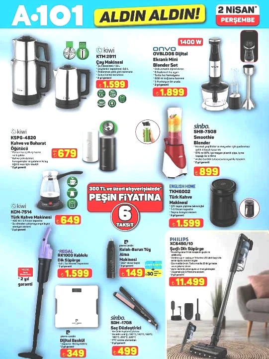 A101 AKTÜEL AFİŞİ 2 NİSAN 2026 - EN SON TAM LİSTE || A101 Aldın Aldın indirim kataloğu bu hafta neler sunuyor A101 broşürü ile forklift, boy aynası, bulaşık makinesi, kamp sandalyesi, şarjlı dik süpürge geliyor